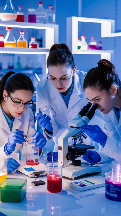 chemistry lab women scientists are doing experiments 926199 3581217